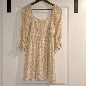 Hollister Floral Babydoll Dress